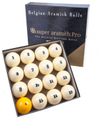 Комплект шаров 67 мм "Super Aramith Pro Tournament"